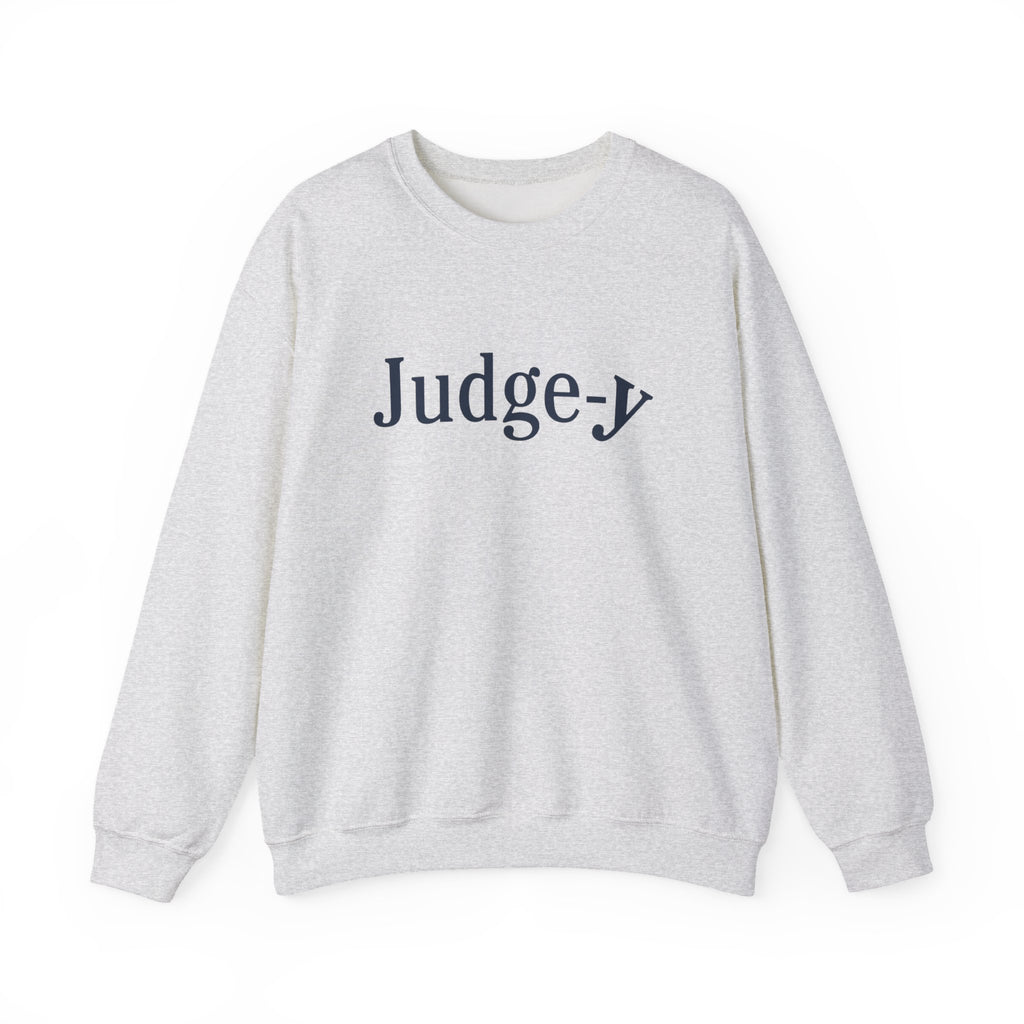Judge-y Logo Unisex Heavy Blend™ Crewneck Sweatshirt