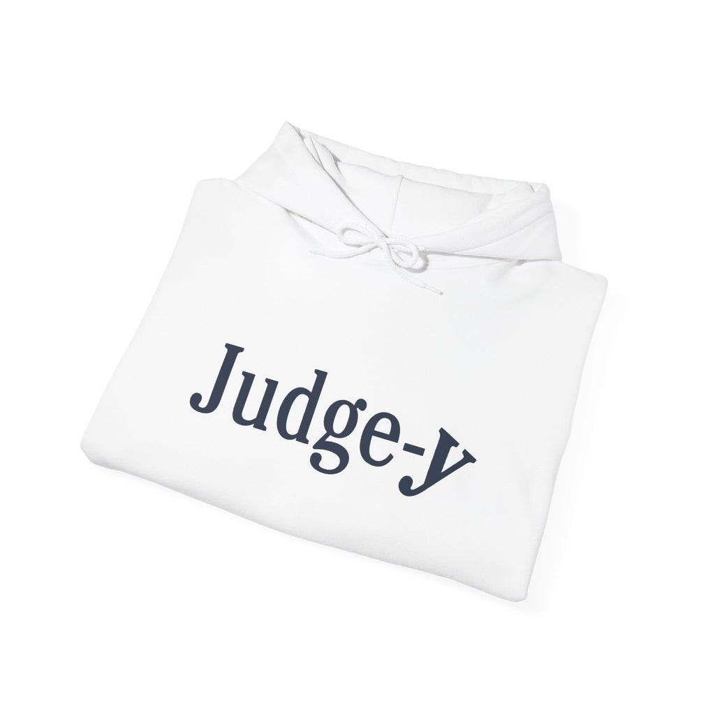 Judge-y Logo Unisex Heavy Blend™ Hooded Sweatshirt