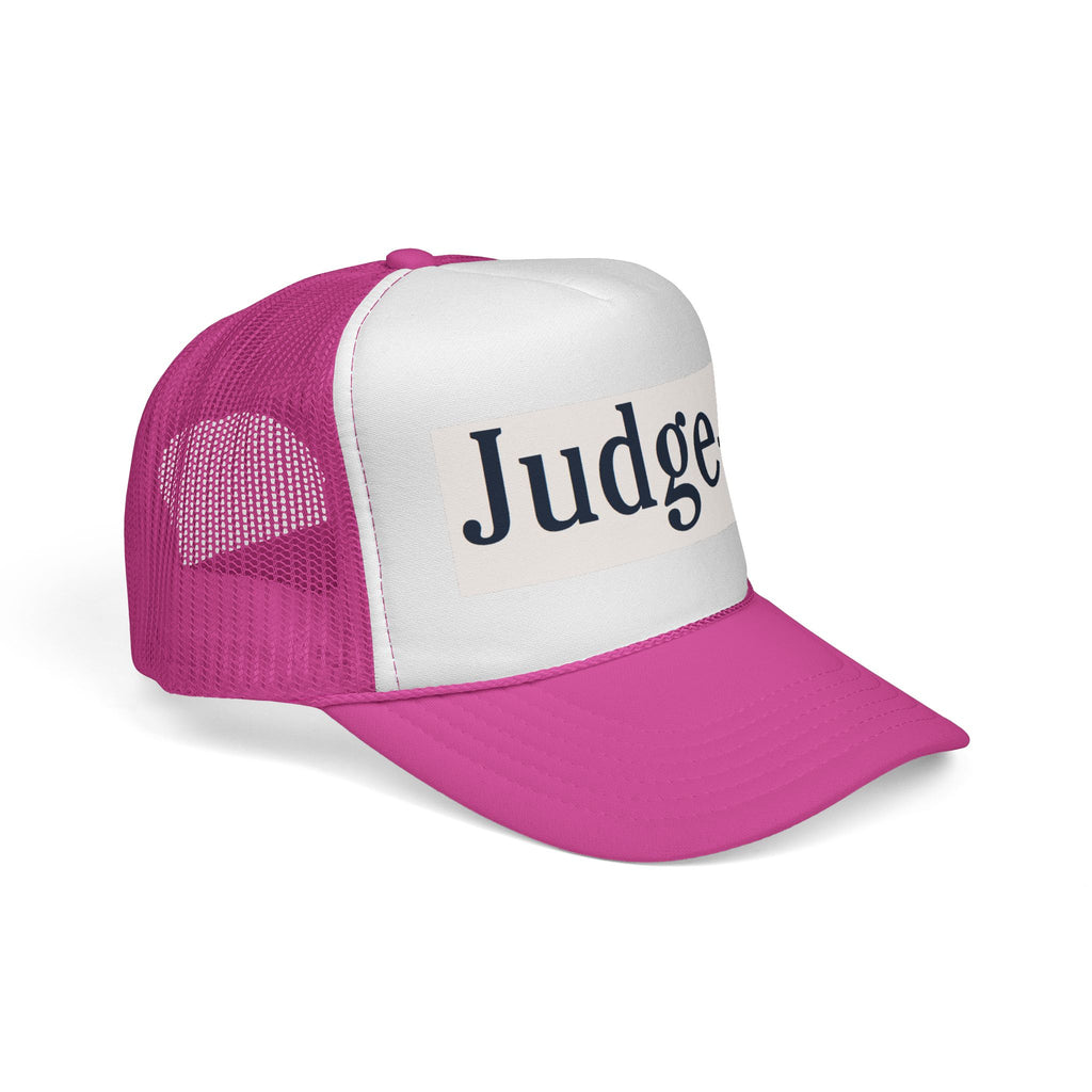 Judge-y Logo Trucker Caps