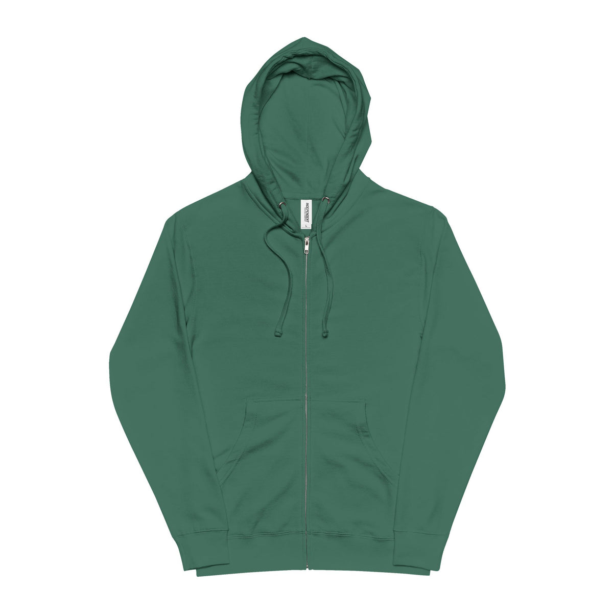 Judge-y Logo Unisex Fleece Zip Up Hoodie