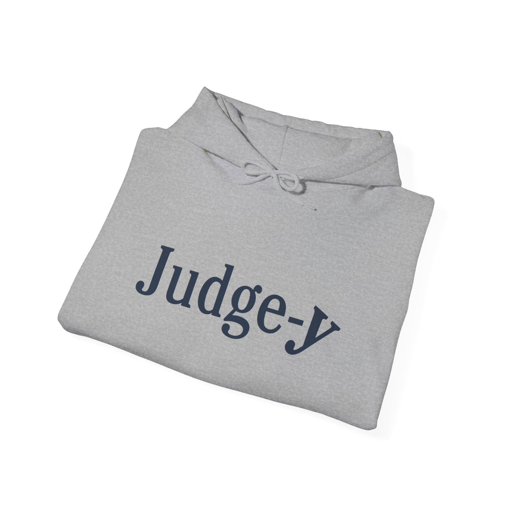 Judge-y Logo Unisex Heavy Blend™ Hooded Sweatshirt