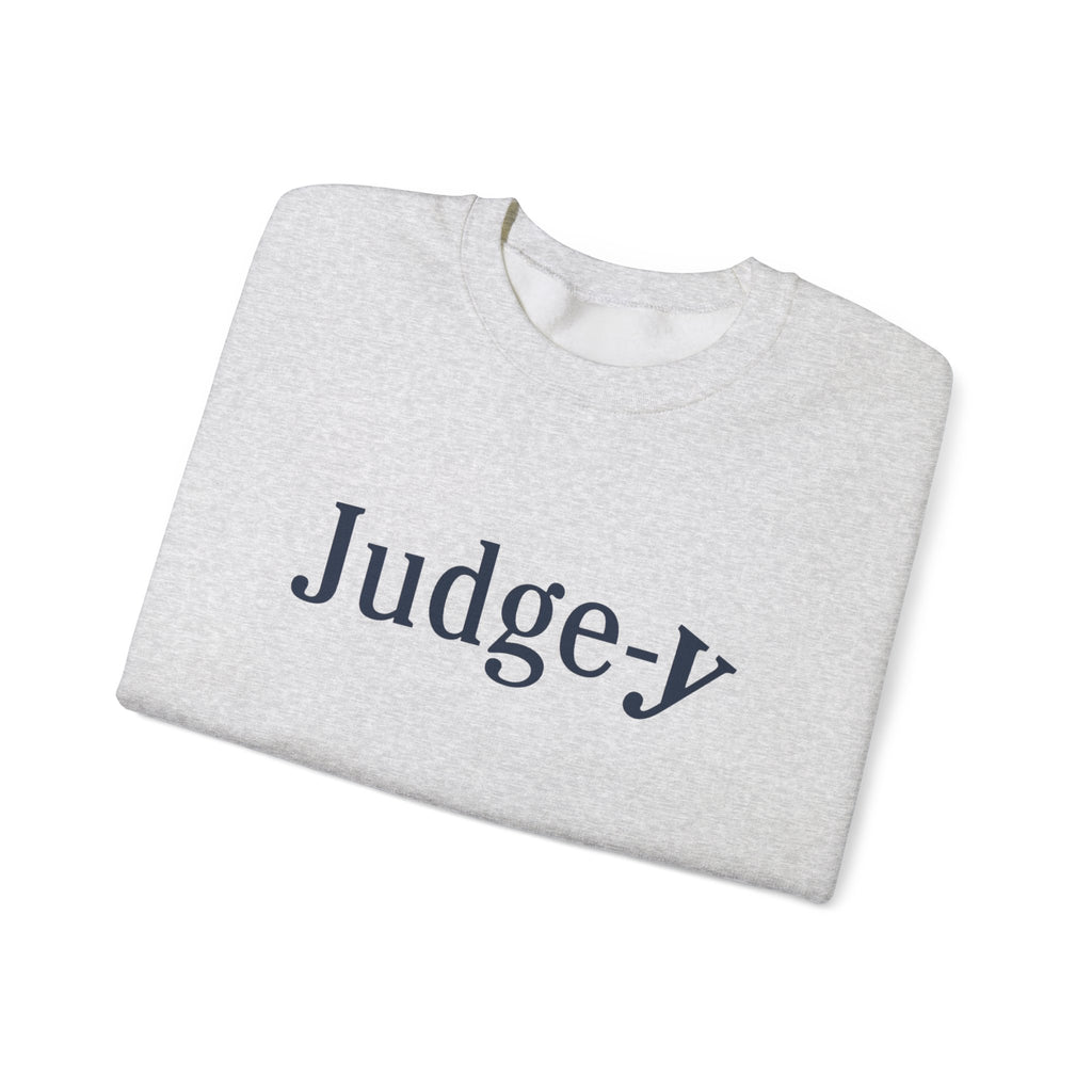 Judge-y Logo Unisex Heavy Blend™ Crewneck Sweatshirt