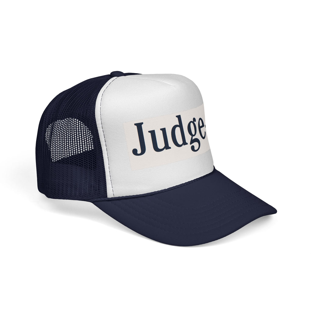 Judge-y Logo Trucker Caps