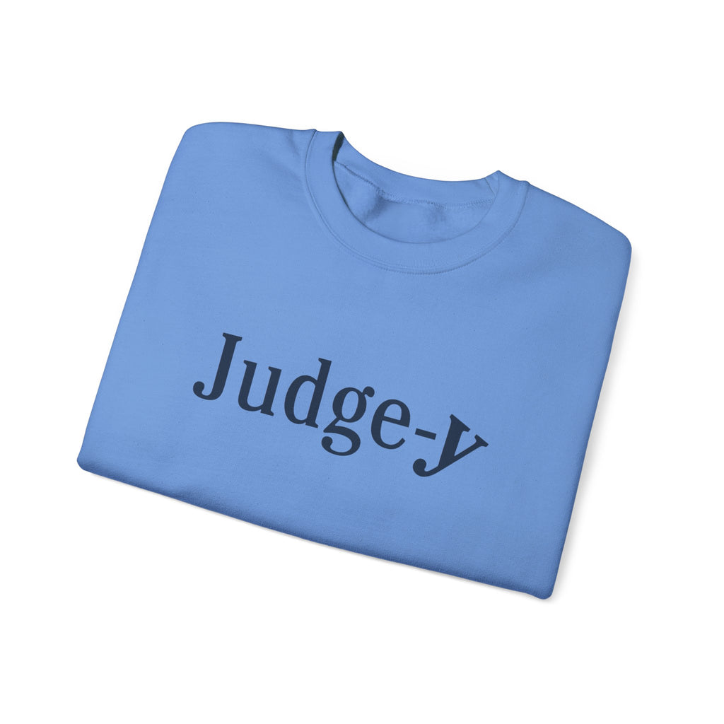 Judge-y Logo Unisex Heavy Blend™ Crewneck Sweatshirt