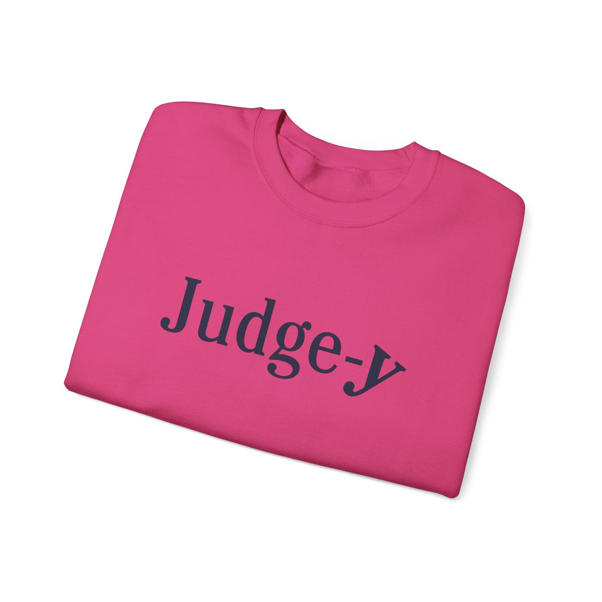 Judge-y Logo Unisex Heavy Blend™ Crewneck Sweatshirt