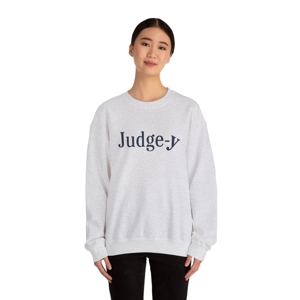 Judge-y Logo Unisex Heavy Blend™ Crewneck Sweatshirt