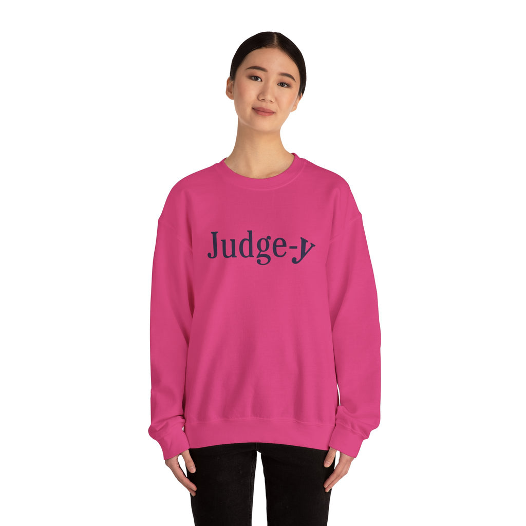 Judge-y Logo Unisex Heavy Blend™ Crewneck Sweatshirt