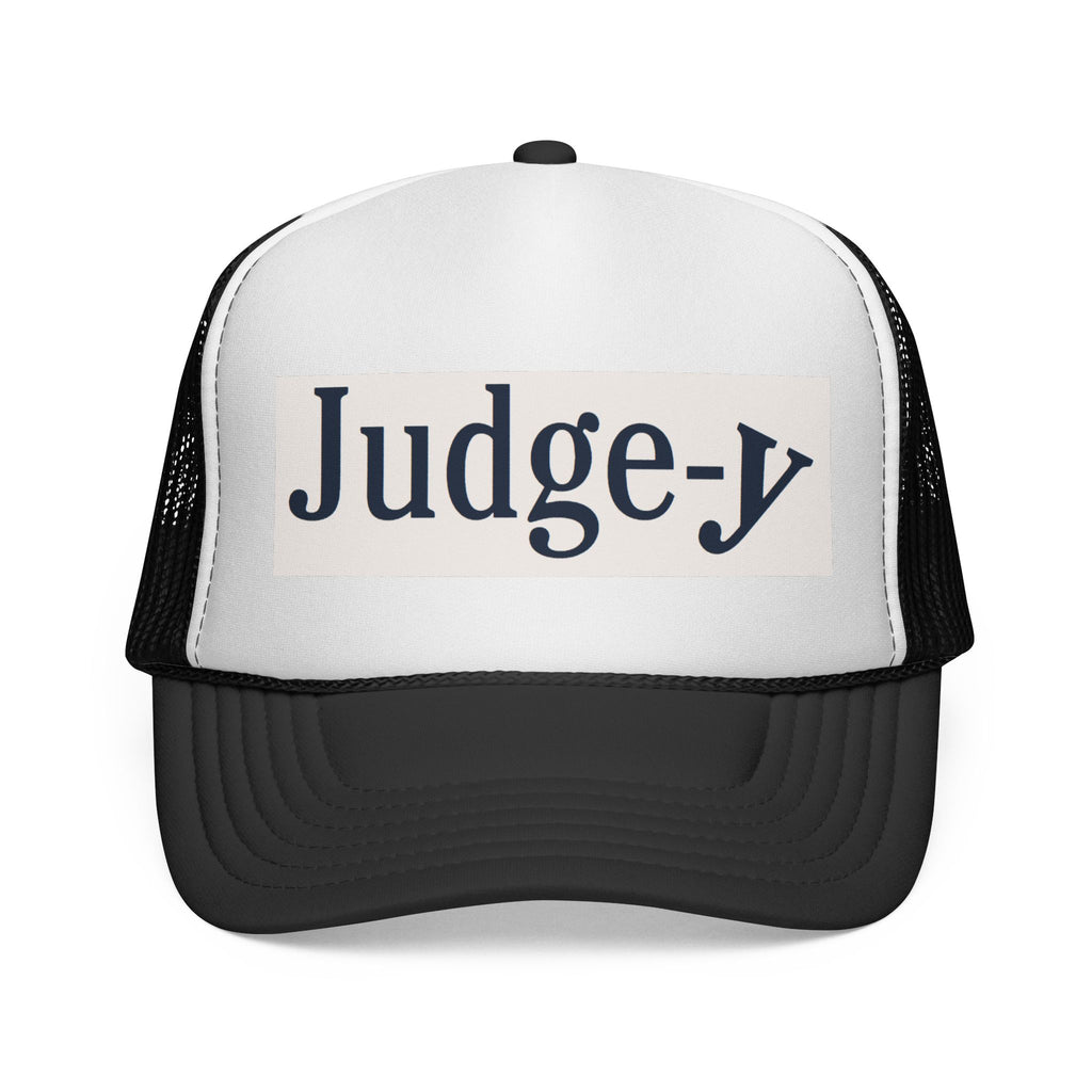 Judge-y Logo Trucker Caps