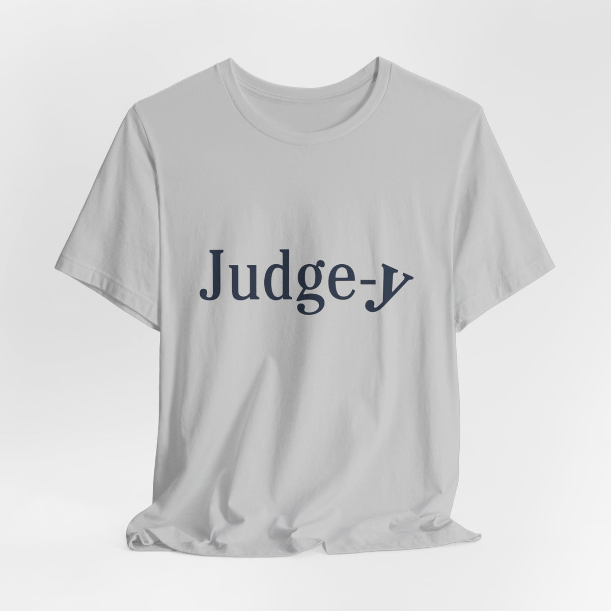 Judge-y Logo Unisex Jersey Short Sleeve Tee